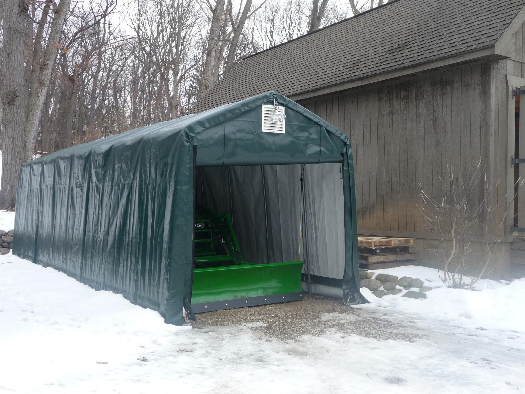 2 Reasons to Use a Temporary Garage